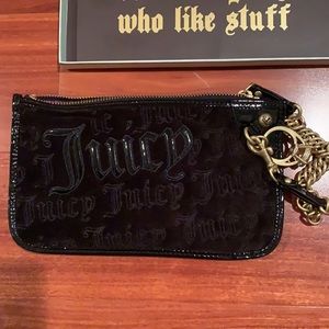 Vintage Juicy Couture Black Wristlet